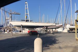 Barca SOLING BIANCHI & CECCHI con carrello BALBI