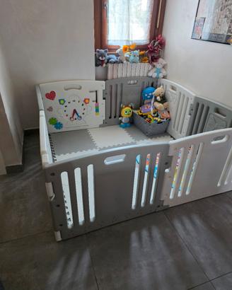Box recinto bambini Dripex modulare con cancellett