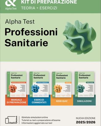 Kit completo Alpha Test — professioni sanitarie