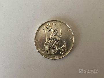 10 Lire 1936 Impero Vittorio Emanuele III FDC