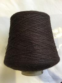 Filato alpaca e lana marrone