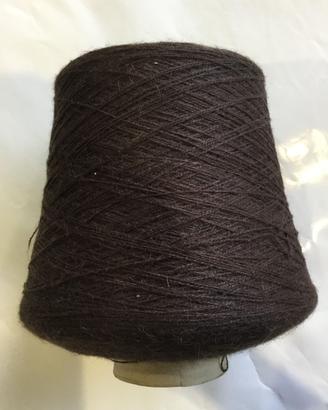 Filato alpaca e lana marrone