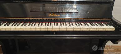  Pianoforte verticale Krauss colore nero
