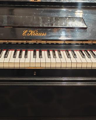  Pianoforte verticale Krauss colore nero