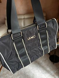 Borsa bauletto nera a mano/tracolla Liu Jo sport