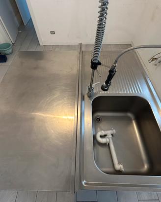 Lavello Armadiato  Gocciol. Piano armadiato INOX