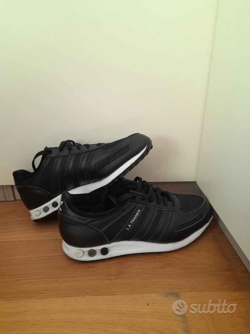 Adidas la hotsell trainer pelle marrone