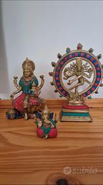 Shiva Lakshmi e Ganesha