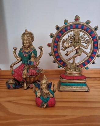 Shiva Lakshmi e Ganesha