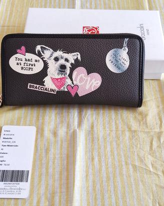 PORTAFOGLIO DONNA BRACCIALINI, all around PET DOG