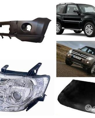 Mitsubishi Pajero cofano paraurti musata airbag 07