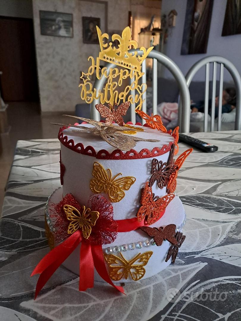 Torta Scenografica a tema Farfalle