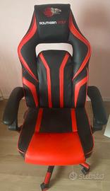 Sedia Gaming con Bluetooth e Massaggio