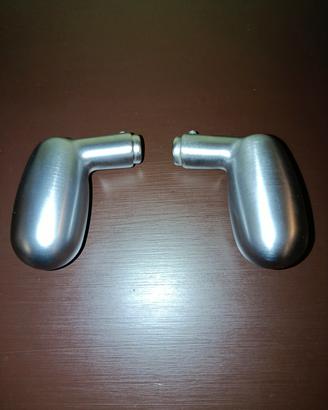 Maniglia porta blindata n.2 PZ Quadro 8mm