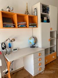 Scrivania libreria