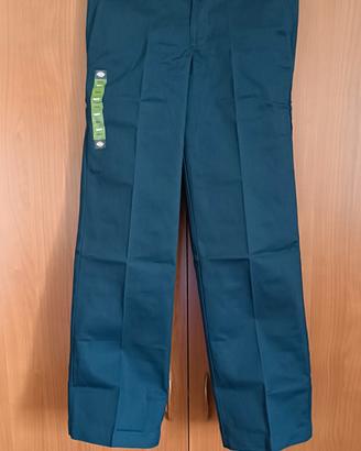 Pantaloni Dickies Slim Fit Uomo Blu W28 L30 Nuovo