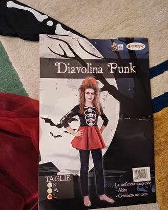 Vestito Halloween bambina tg.L