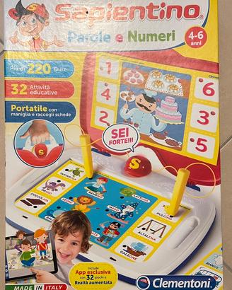 Sapientino clementoni Parole e numeri
