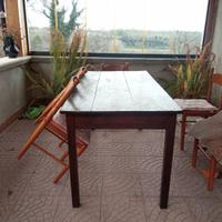 Tavolo in legno massello da ristrutturare
