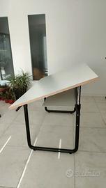 Tavolo da disegno ufficio architetto regolabile