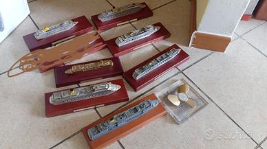Lotto di 7 navi e Elica nave Costa Crociere