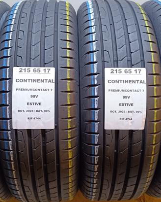 4 GOMME 215 65 17 CONTINENTAL RIF4744