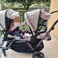 passeggino gemellare/fratellare Peg perego 