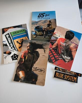 cartoline, etichette Blue System