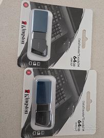 2 chiavette usb 64 gb datatraveler exodia m