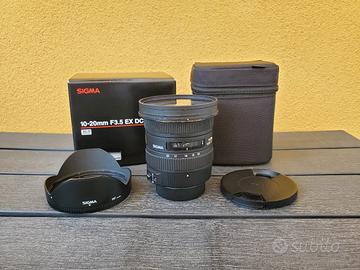 Sigma 10-20mm f3.5 Nikon