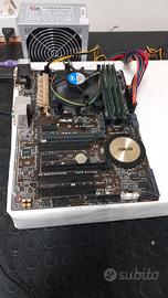 Scheda madre Asus Z97-C + CPU Intel i7-4771 3,5 Gh