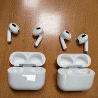 Due coppie Airpods gen. 3