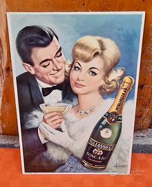 Cartonato Pubblicitario Vintage Migliasso Gay