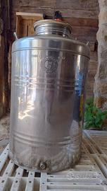 contenitore inox 100 litri