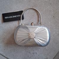 Pochette elegante argento 