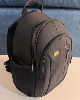 Zainetto porta macchina fotografica e obiettivi