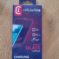 cellularline impatto glassa capsule Samsung s20 Fe