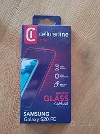 cellularline impatto glassa capsule Samsung s20 Fe