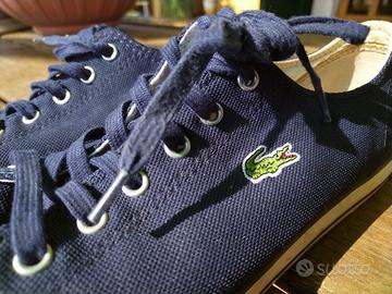 Scarpe lacoste tela outlet uomo