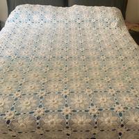 Coperta uncinetto lavorata a mano