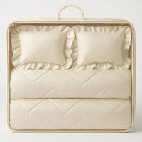 Trapunta matrimoniale elegante in raso jacquard