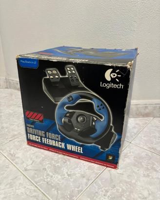 Volante Logitech Driving Force per PlayStation 2