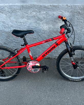 Bicicletta MTB Btwin con cambio bambini ruota 20