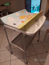 Fasciatoio con vaschetta Cam