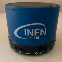 Speaker bluetooth con logo INFN LN Frascati