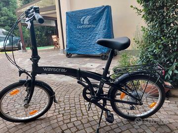 Bici pieghevole WAYSCRAL Takeaway 200 Nera 20 Biciclette In