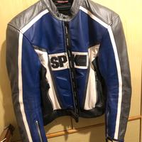 Giubbotto moto in pelle Spyke Tg. 50