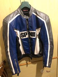 Giubbotto moto in pelle Spyke Tg. 50
