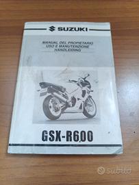 Manuale uso GSXR 