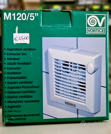 Aspiratore muro Vortice da 120
